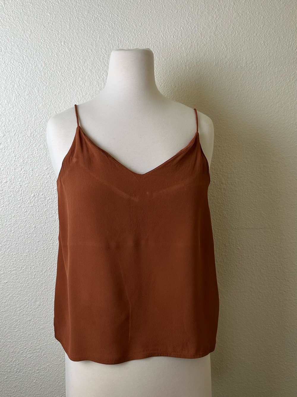 Cotton On Rust Brown Spaghetti Strap Cami